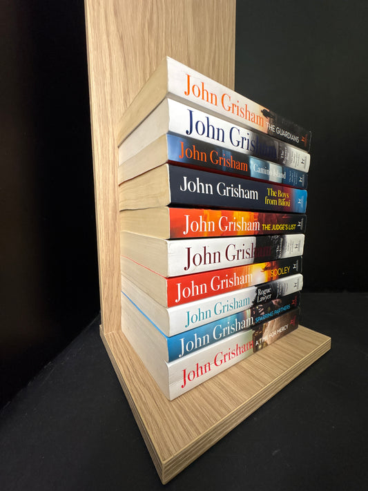 GRISHAM, John - Bundle of 10 - Assorted Titles (Min. fair condition)