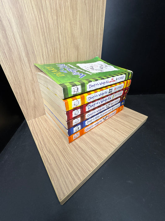 KINNEY, Jeff 'Diary of a Wimpy Kid - Bundle of 6 - Assorted Titles in Diary of A Wimpy Kid Series (Min. fair condition)