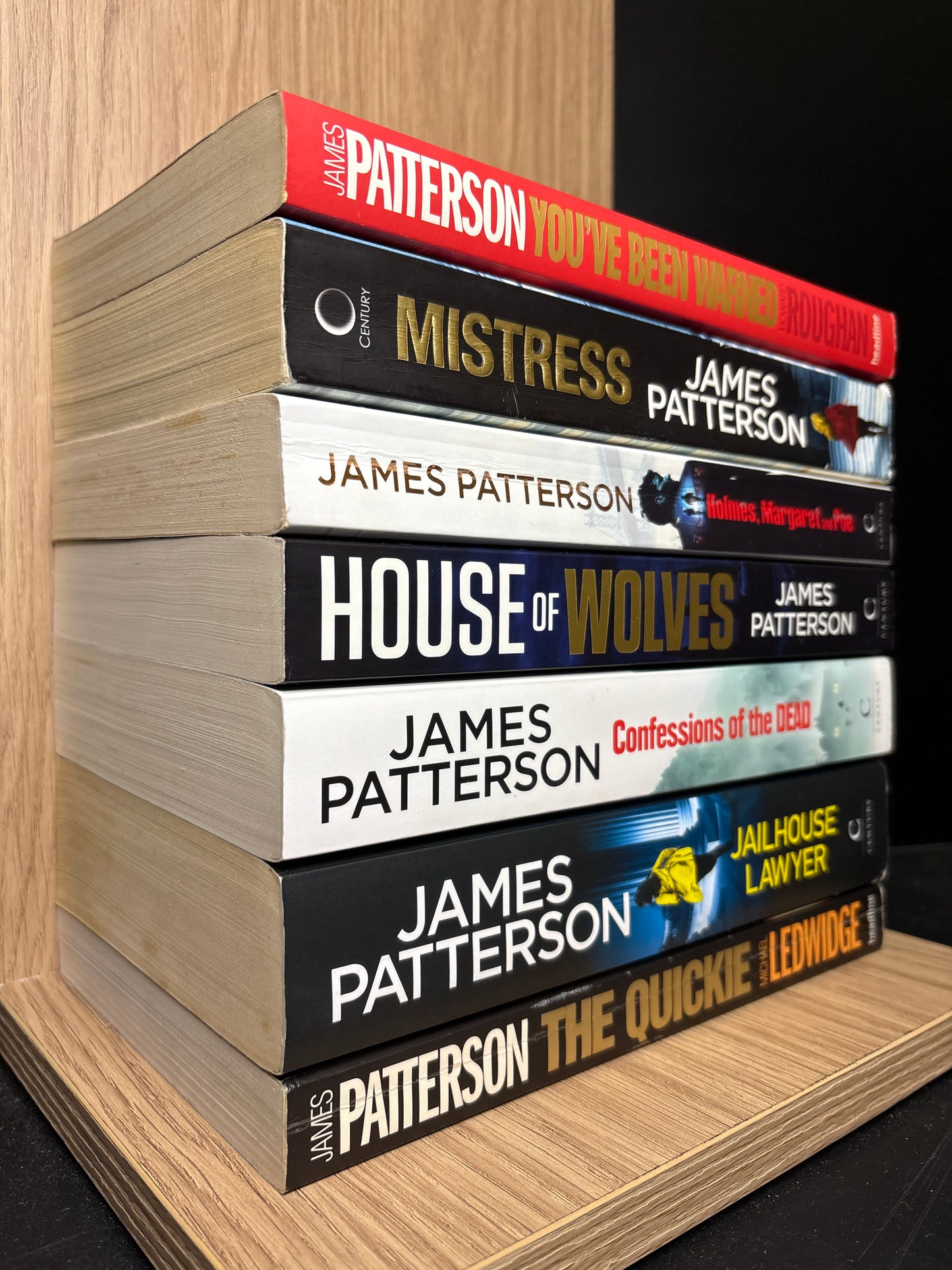 PATTERSON, James Assorted Standalone Titles Bundle of 7 (Min. fair condition)