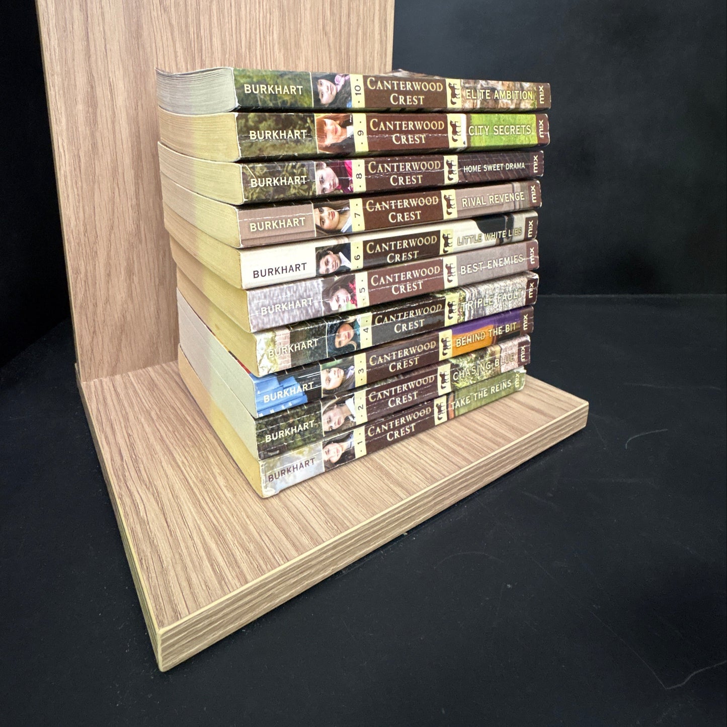 BURKHART, Jessica - Bundle of 10 - Canterbury Crest Series #1-10 (Min. good condition)