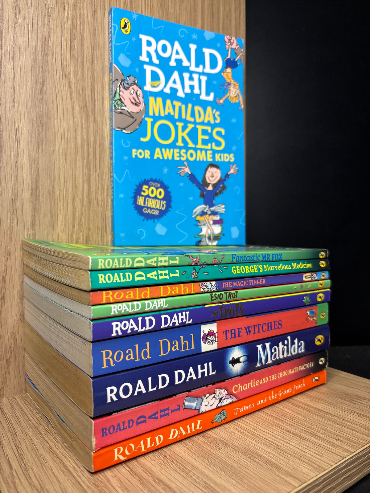 DAHL, Roald Assorted Standalone Titles Bundle of 10 (Min. fair condition)