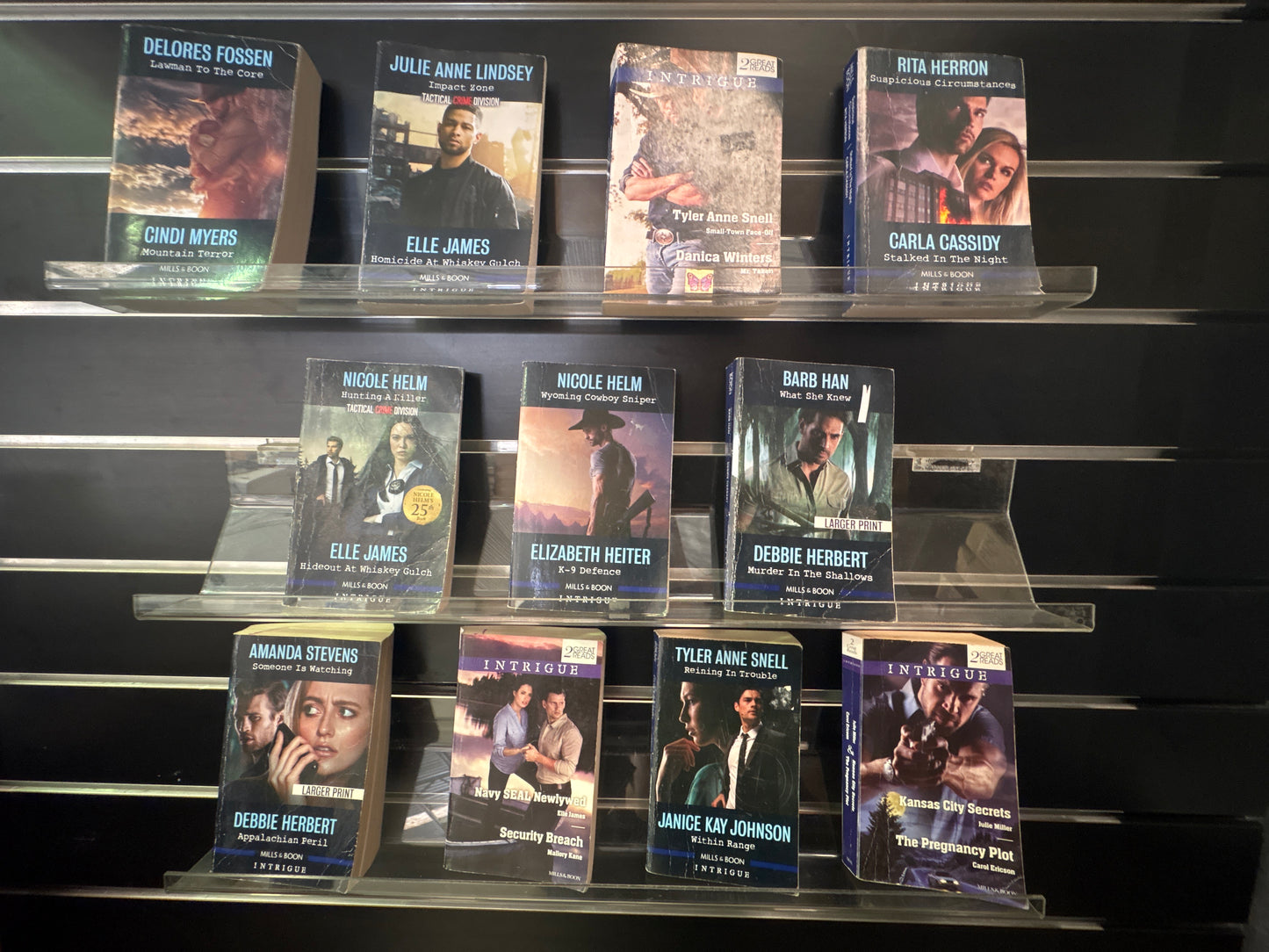 Mills & Boon - Bundle of 11 - Assorted Intrigue 2-in-1 Books (Min. fair condition)
