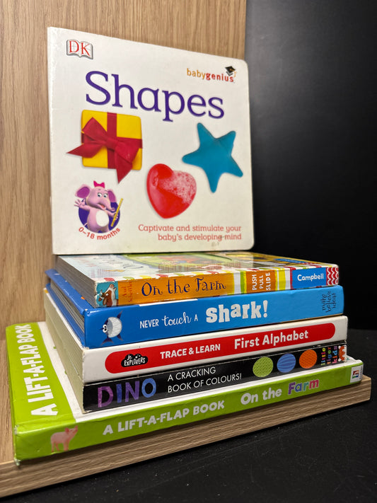 NEW READER BOARD BOOKS Assorted Titles Bundle of 6 (Min. Good condition)