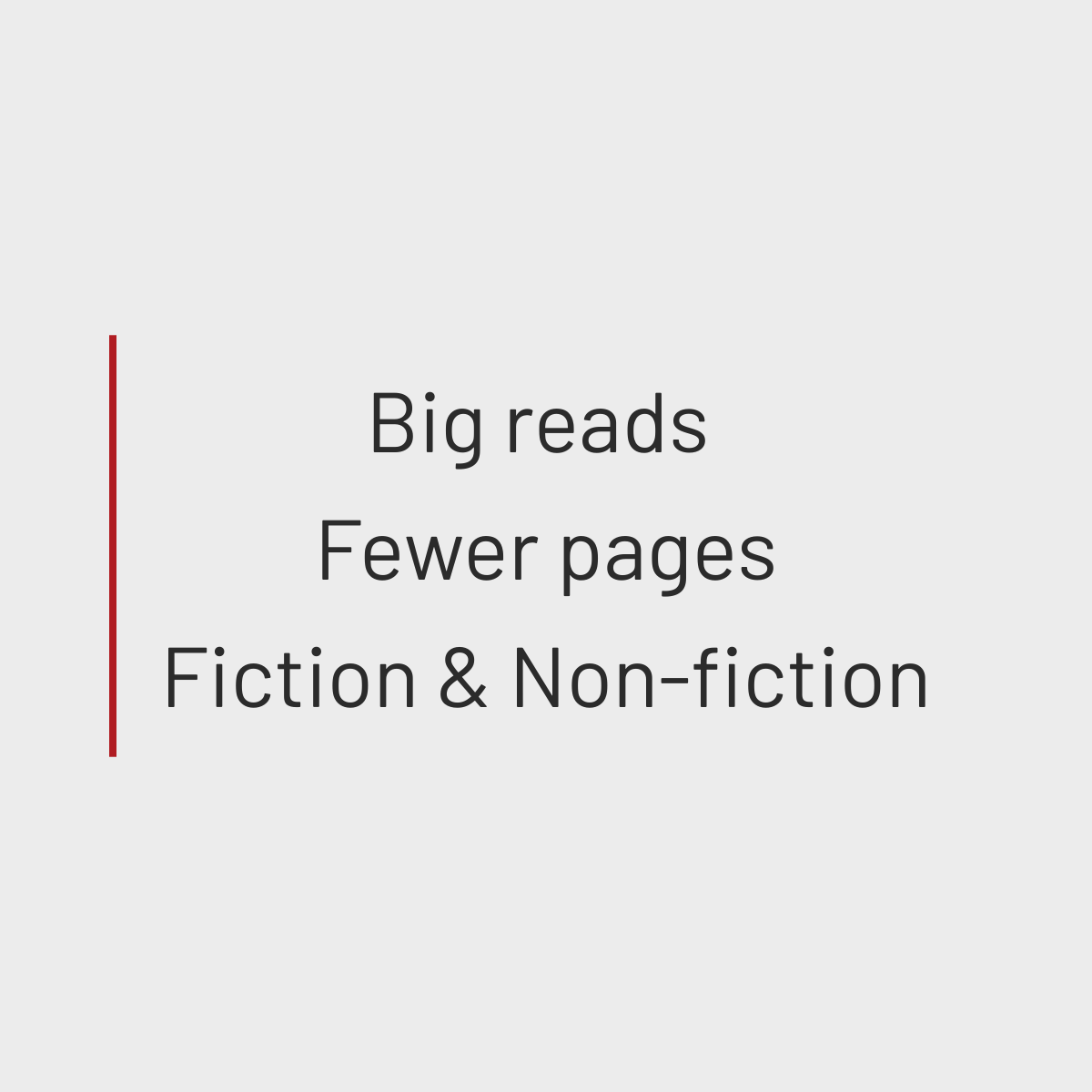 Short Reads