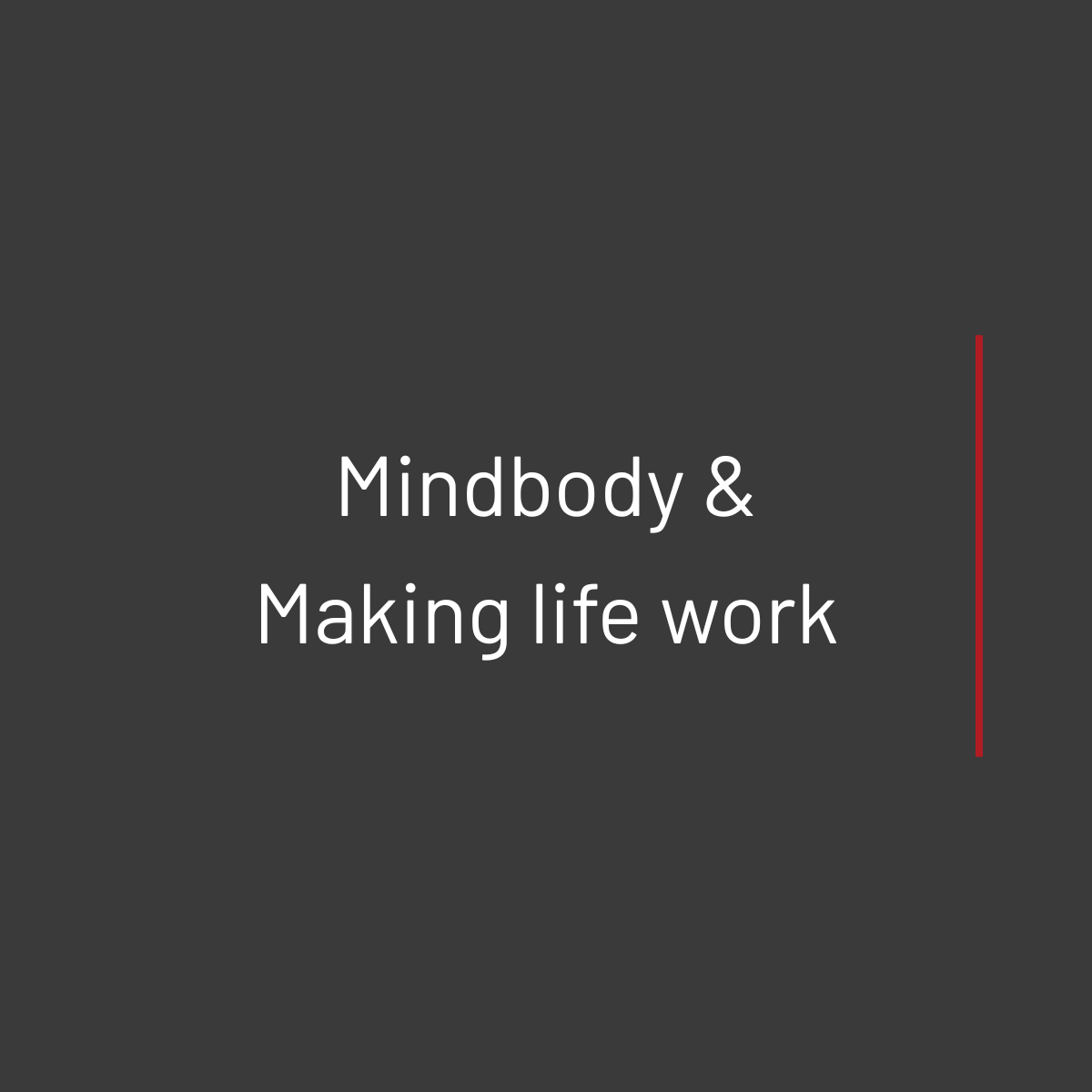 Health & Personal Development