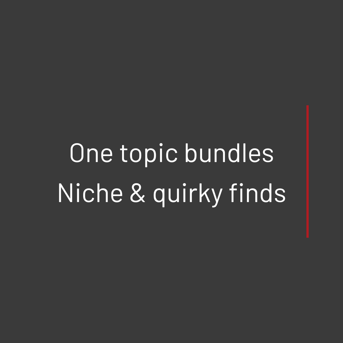 Topics of Interest