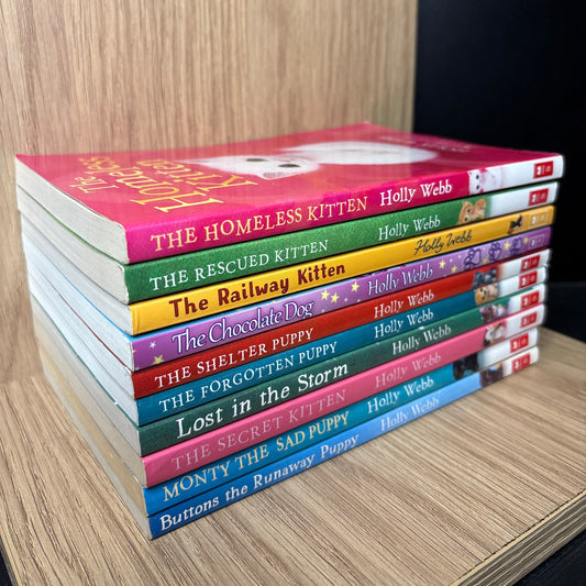 WEBB, Holly 'Kitten & Puppy' Series - Bundle of 10 Assorted Titles (Min. good condition)