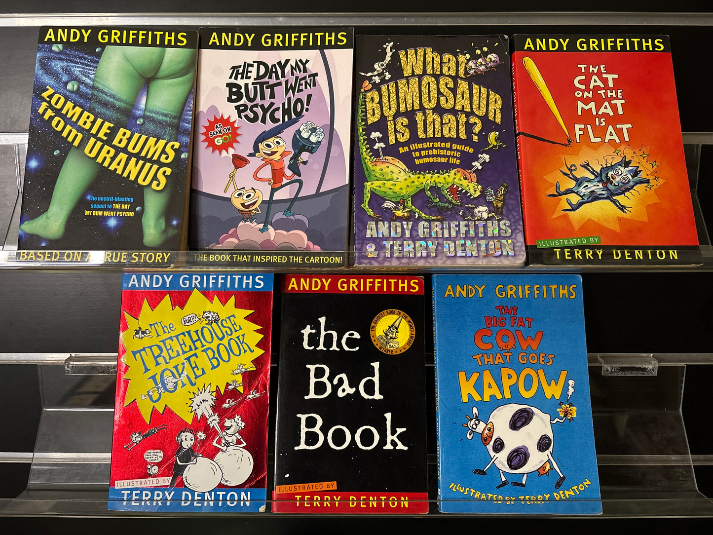 GRIFFITHS, Andy Assorted Standalone Titles Bundle of 7 (Min. fair condition)