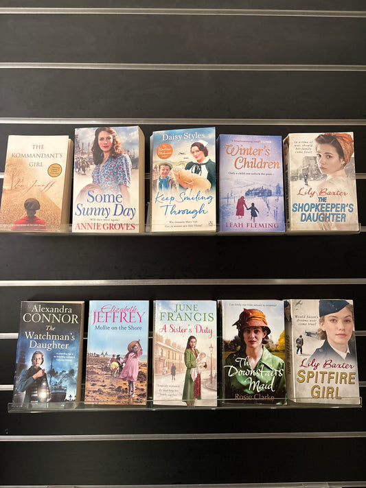 SELECTED Historical Romance/ Saga Titles - Bundle of 10 - Assorted Authors/ Series (Min. fair Condition)