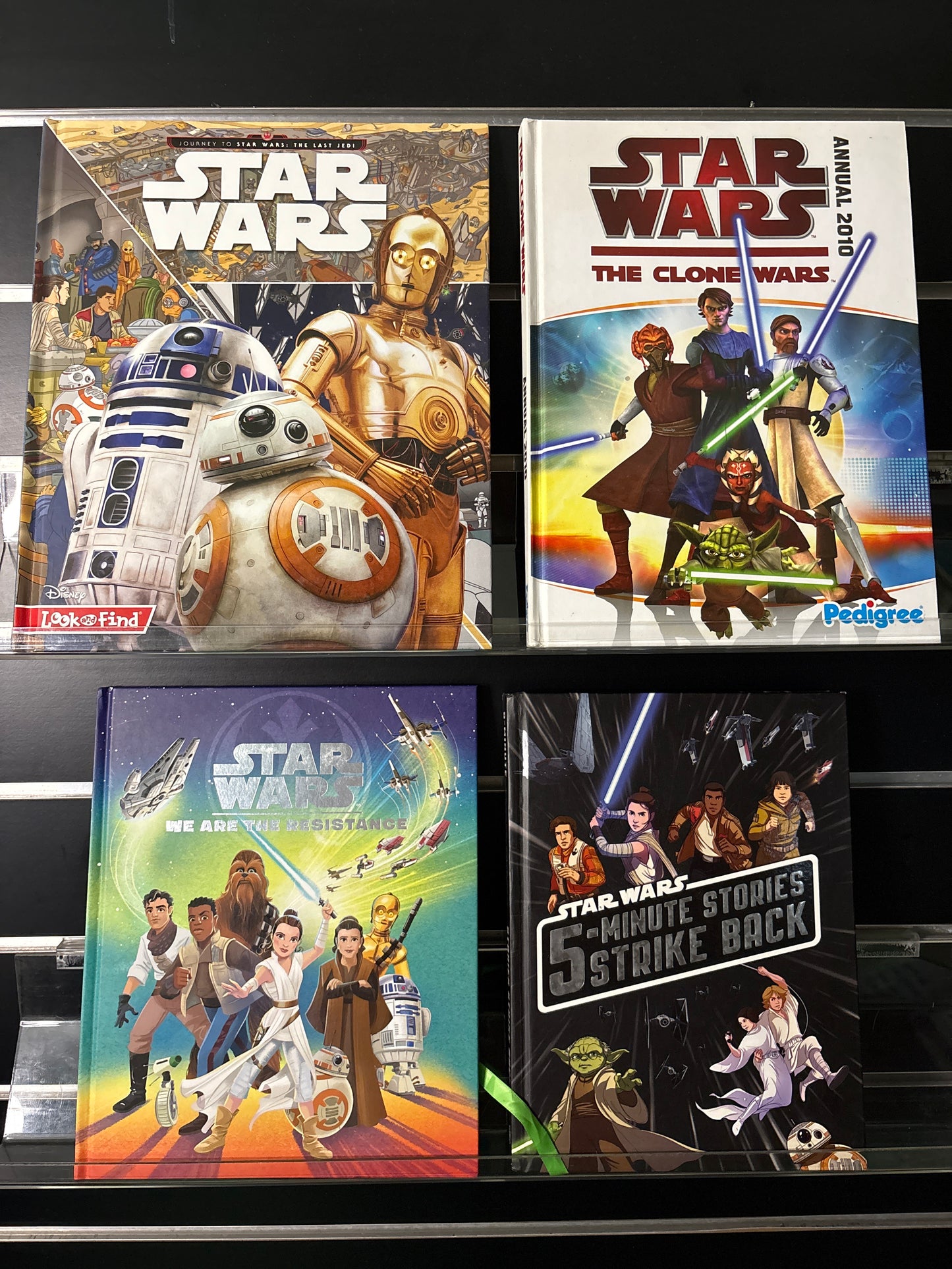 STAR WARS Assorted Standalone Titles Bundle of 4 (Min. good condition)