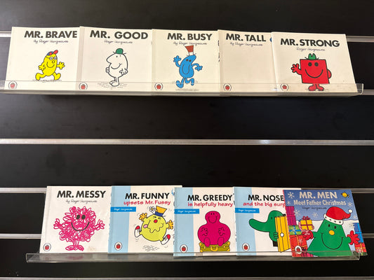 HARGREAVES, Roger: Mr Men Series - Bundle of 10 Assorted Titles (Min. fair condition)