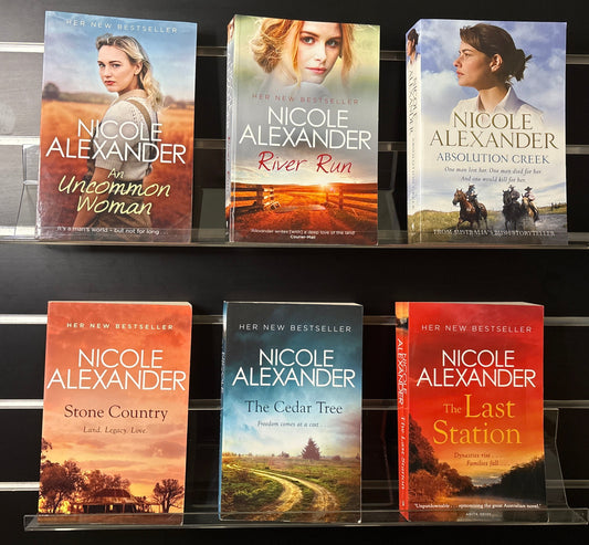 ALEXANDER, Nicole Standalone Titles Bundle of 6 (Min. good condition)