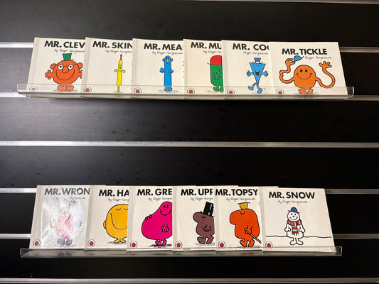 HARGREAVES, Roger - Bundle of 12 - Assorted Titles in Mr. Men Series (Min. fair condition)