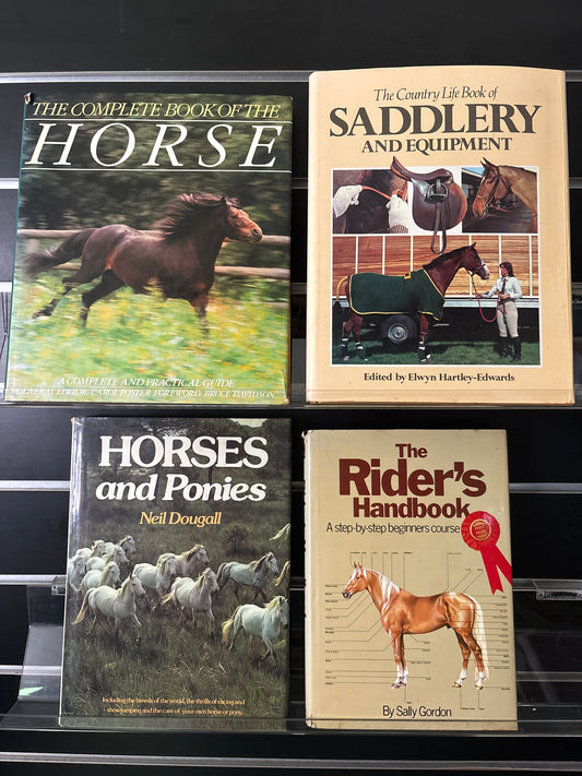 HORSES Assorted Standalone Titles Various Authors Bundle of 4 (Min. fair condition)