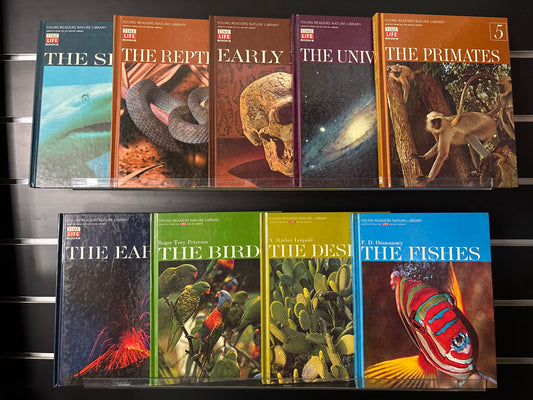 YOUNG READERS NATURE LIBRARY 'Time Life Books' Bundle of 9 (Min. fair condition)