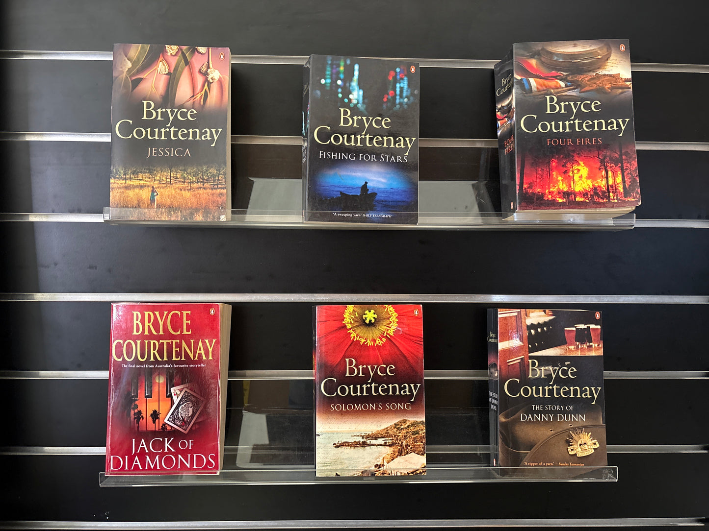 COURTNEY, Bryce - Bundle of 6 Standalone Titles (Min. fair condition)