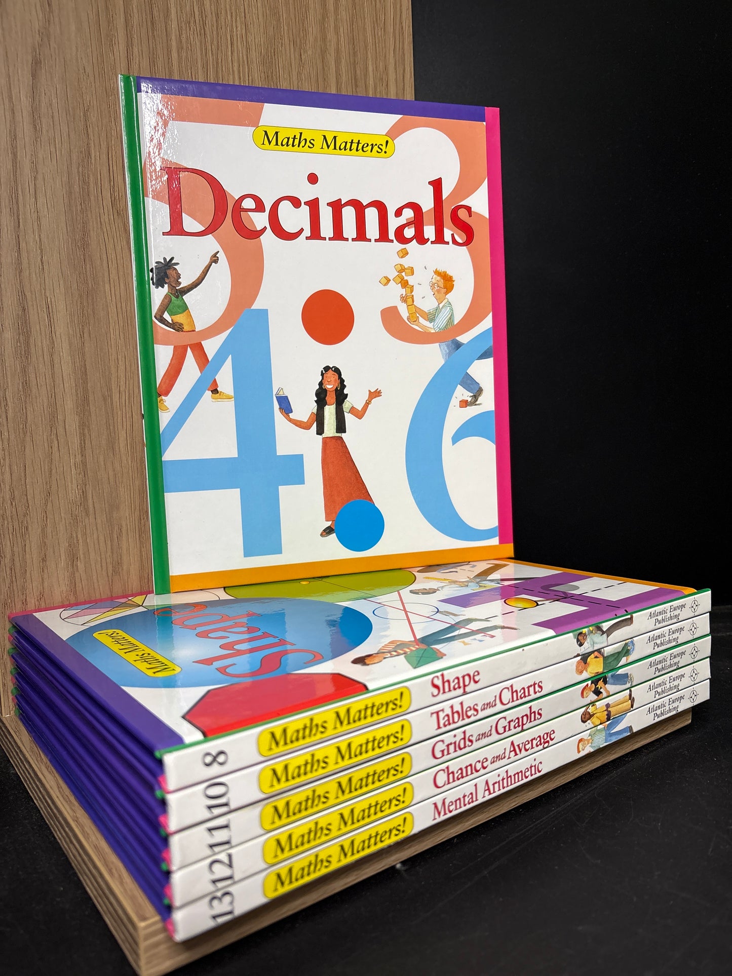 MATHS MATTERS Books #6,8, 10-13 Bundle of 6 (Min. good condition)