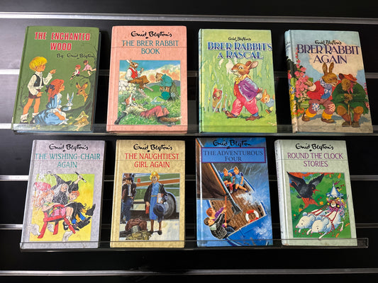 BLYTON, Enid Assorted Classic Titles Bundle of 8 (Min. Fair condition)
