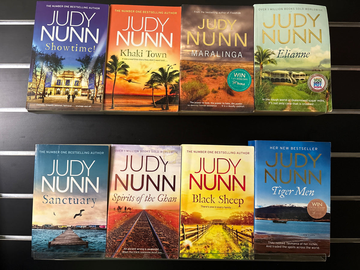 NUNN, Judy Assorted Standalone Titles Bundle of 8 (Min. fair condition)