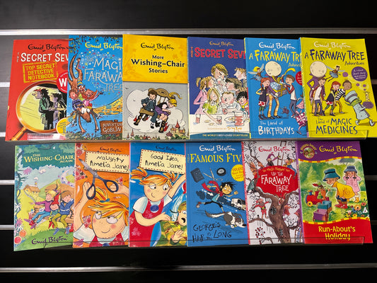 BLYTON, Enid Assorted Standalone Titles Bundle of 12 (Min. fair condition)