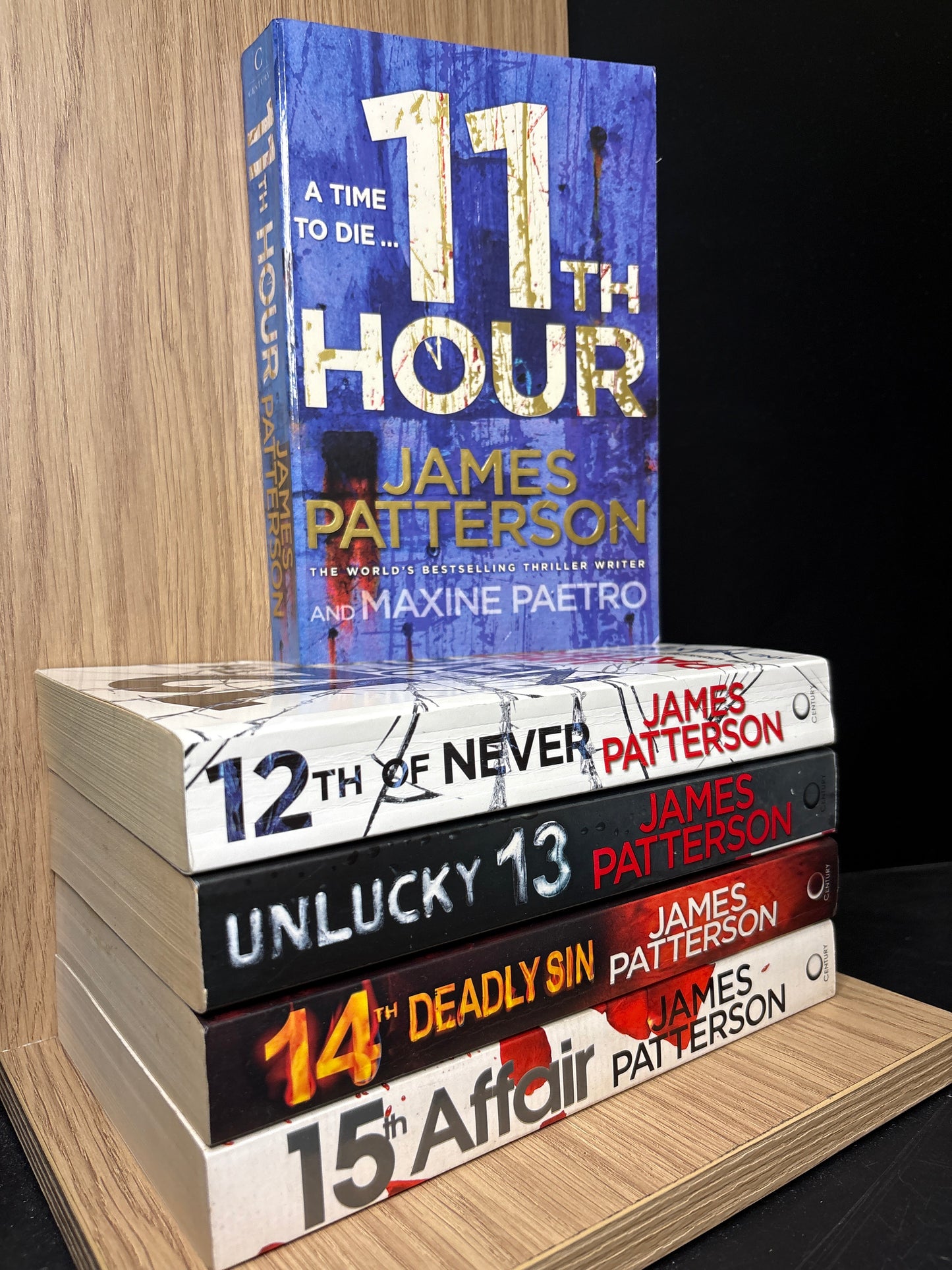 PATTERSON, James 'Women's Murder Club' Series Books #11-15 Bundle of 5 (Min. fair condition)