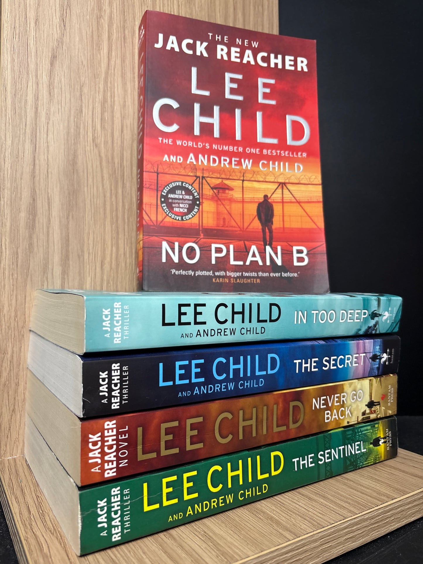 CHILD, Lee 'Jack Reacher' Assorted Titles Bundle of 5 (Min. good condition)