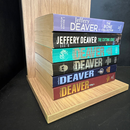 DEAVER, Jeffery - Bundle of 6 - Assorted Titles in the Lincoln Rhyme Series (Min.Fair Condition)