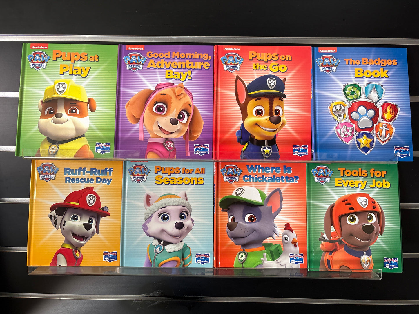 PAW PATROL Story Reader Assorted Titles Bundle of 8 (Min. good condition)