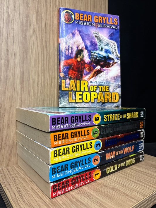 GRYLLS, Bear 'Mission Survival' Assorted Standalone Titles Bundle of 6 (Min. fair condition)