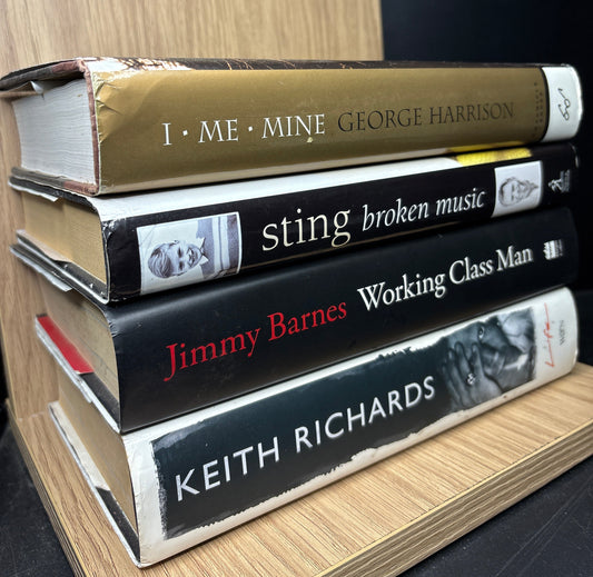 MUSIC LEGENDS BIO'S Assorted Standalone Titles Bundle of 4 (Min. fair condition)