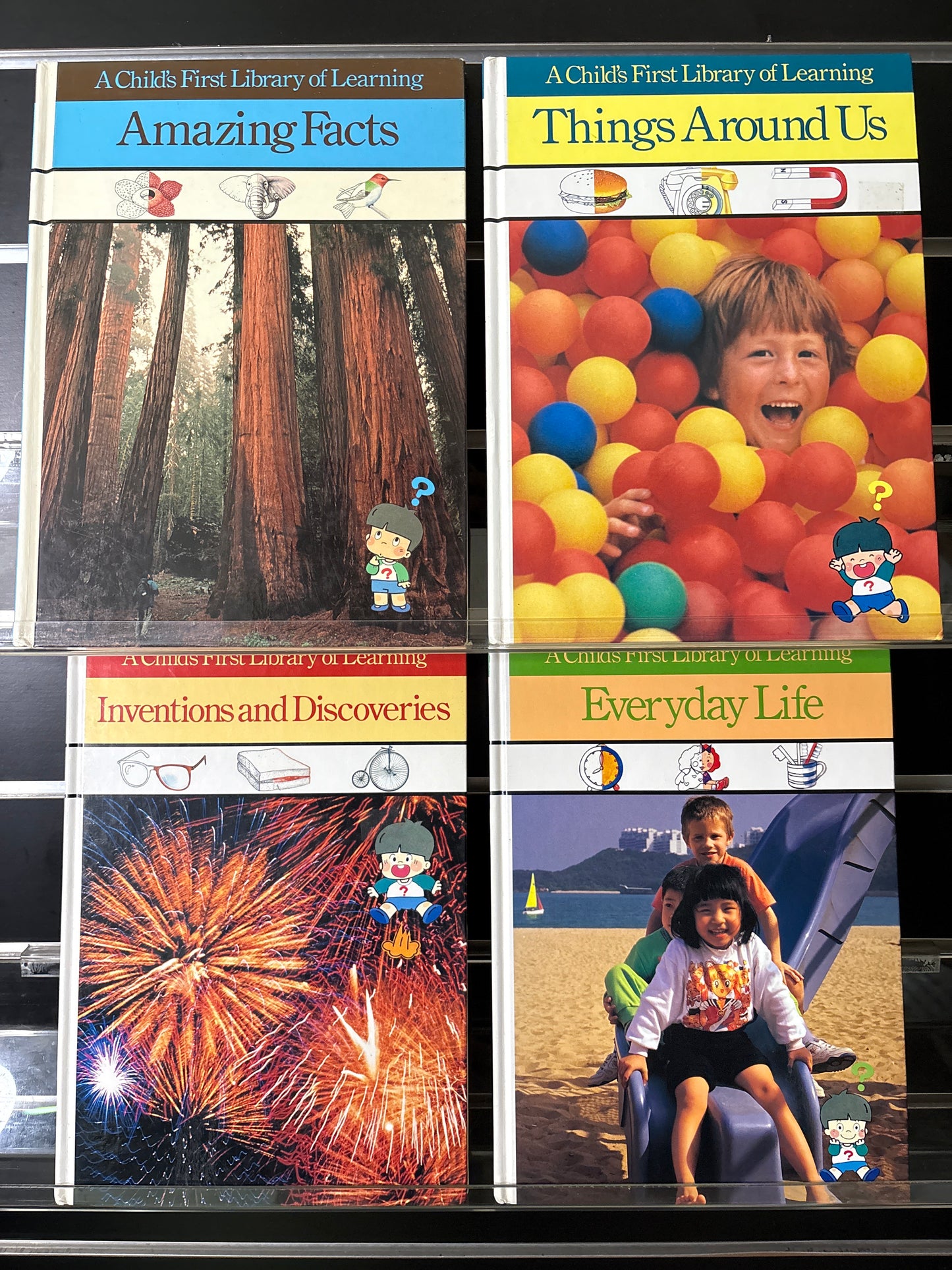 A CHILD'S FIRST LIBRARY OF LEARNING Assorted Standalone Titles Bundle of 4 (Min. fair condition)