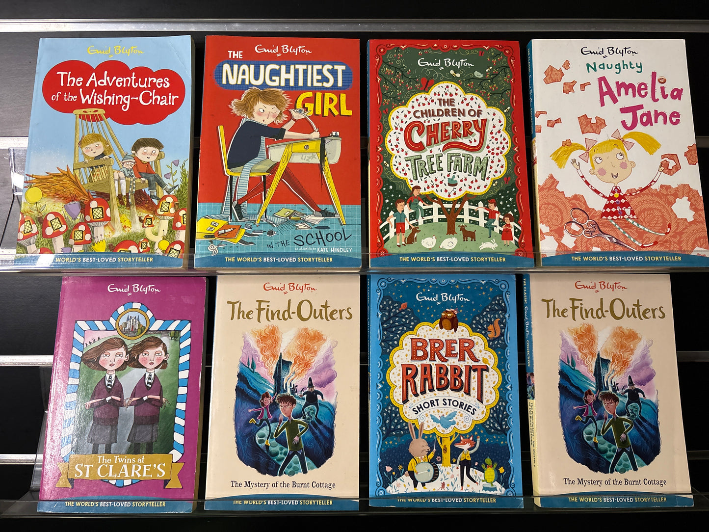 BLYTON, Enid Assorted Standalone Titles Bundle of 8 (Min. fair condition)