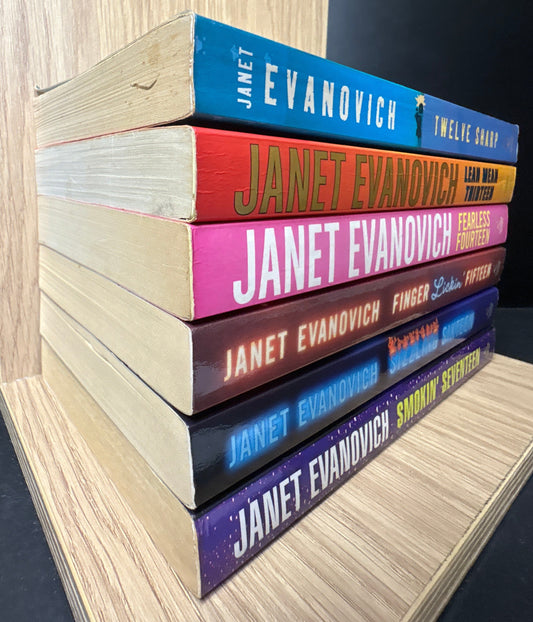 EVANOVICH, Janet 'Stephanie Plum' Series #12 - 17  Bundle of 6 (Min. fair condition)