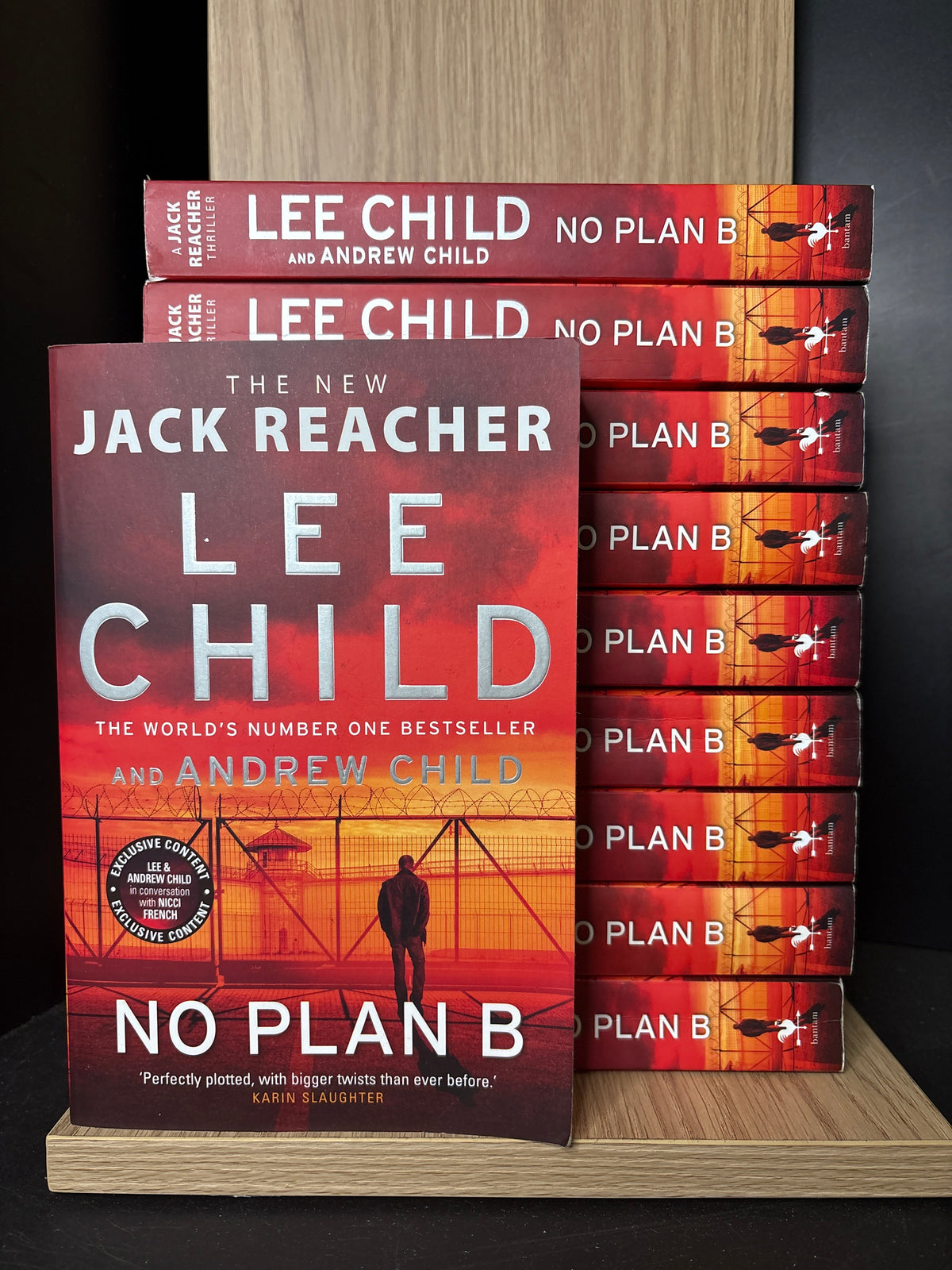 Book Club 10 Pack: CHILD, Lee 'No Plan B' Large Paperback Editions (Min Condition: Fine)