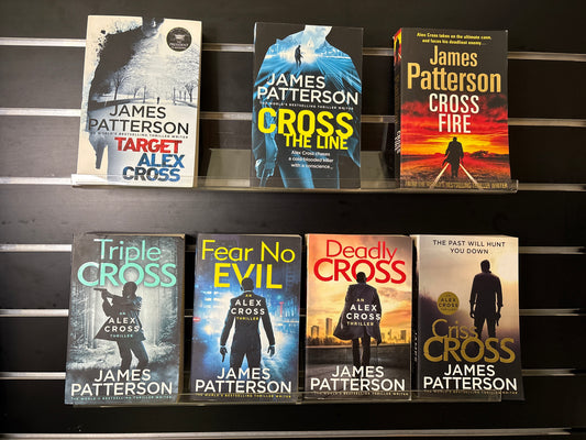 PATTERSON, James - Bundle of 7 - Selected Titles in Alex Cross Series (Min. fair condition)