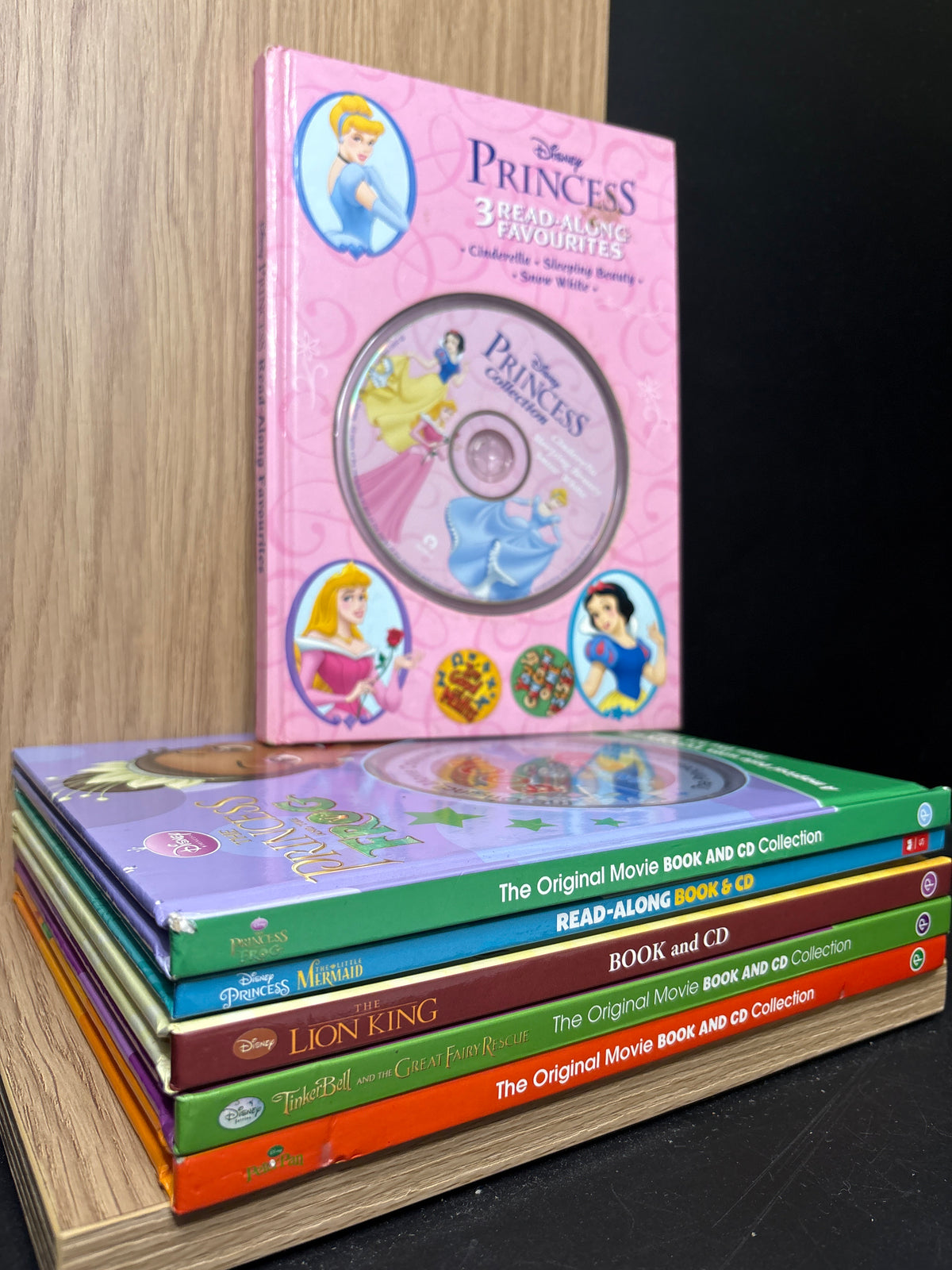 DISNEY BOOK + CD COLLECTION + Bonus Disney 3-in-1 Bundle of 6 (Min. good condition)