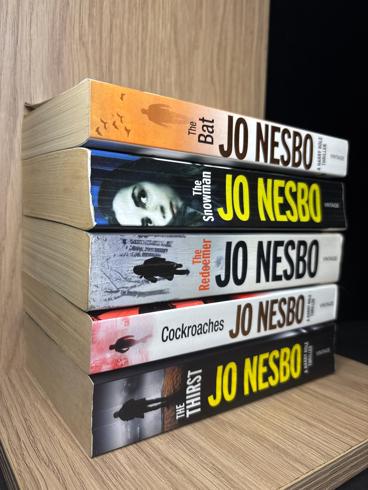 NESBO, Jo 'Harry Hole' Assorted Titles Bundle of 5 (Min. fair condition)