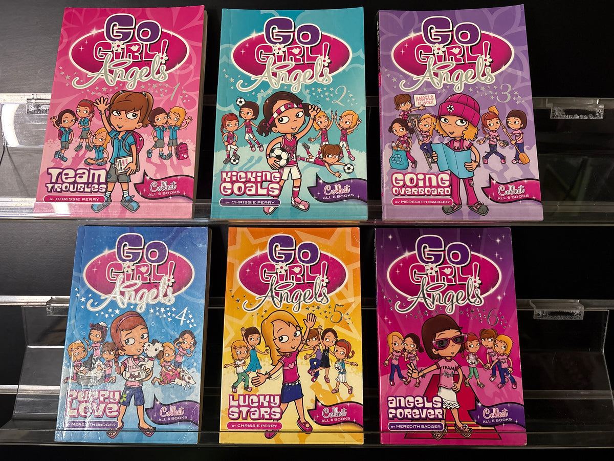 BADGER, Meredith 'Go Girls! Angels' Titles #1-6 Bundle of 6 (Min. good condition)