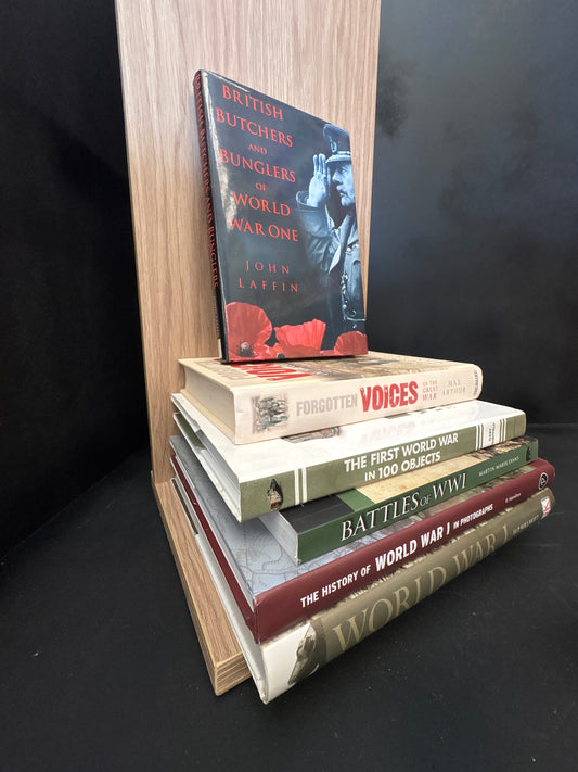 History & WW1 - Curated Bundle of 6 - Various Authors (min. good condition)