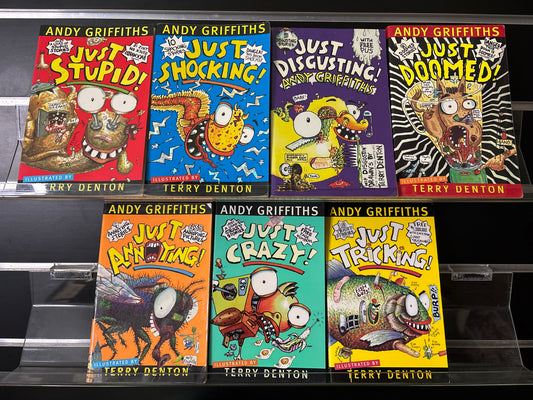 GRIFFITHS, Andy 'Just' Standalone Titles Bundle of 7 (Min. Fair condition)