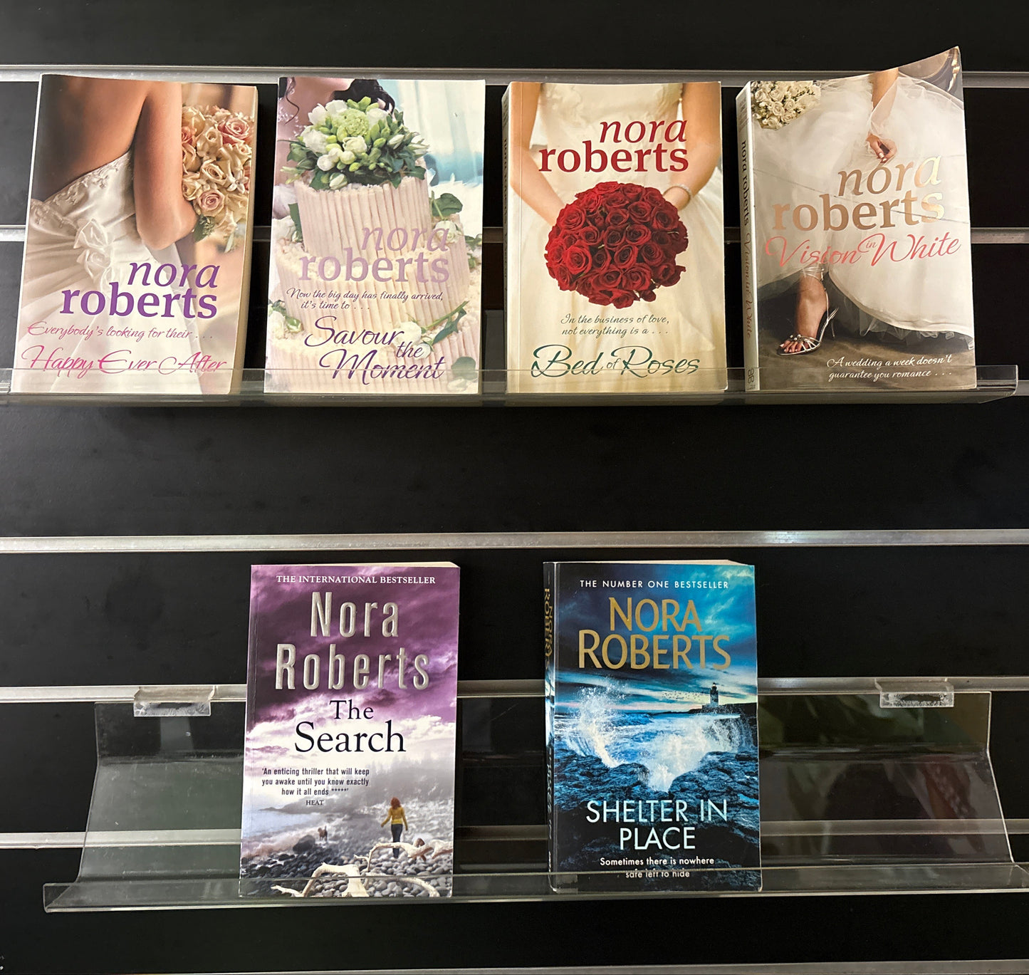ROBERTS, Nora 'The Bride Quartet' plus 2 Standalone Titles Bundle of 6 (Min Fair condition)