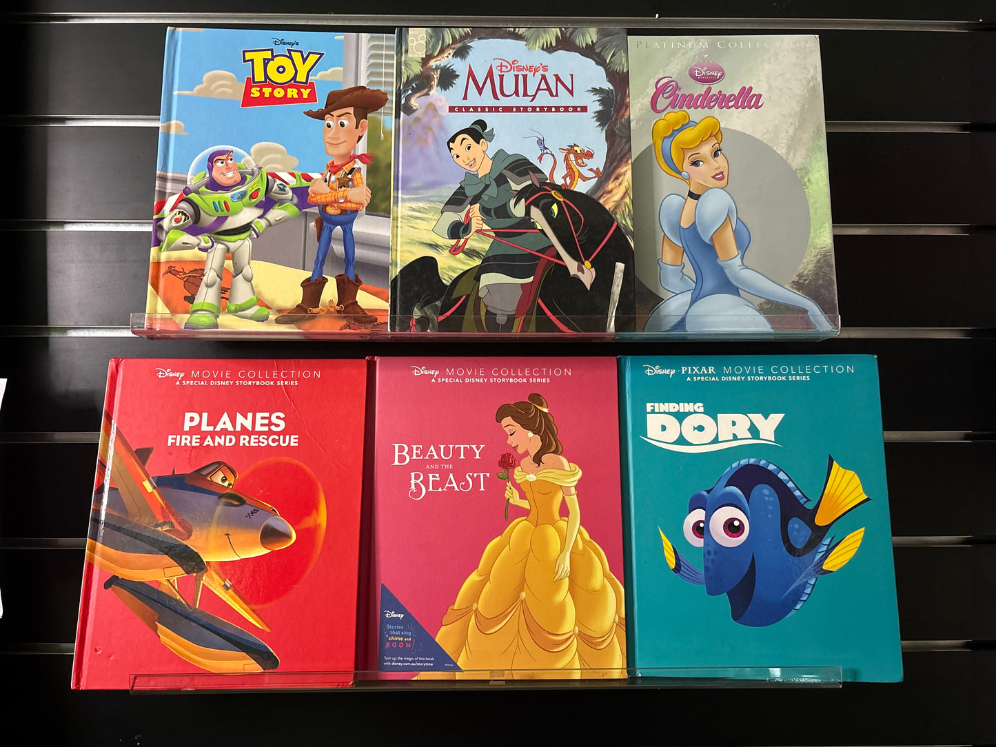 DISNEY MOVIE COLLECTION Assorted Titles Bundle of 6 Titles (Min. good condition)