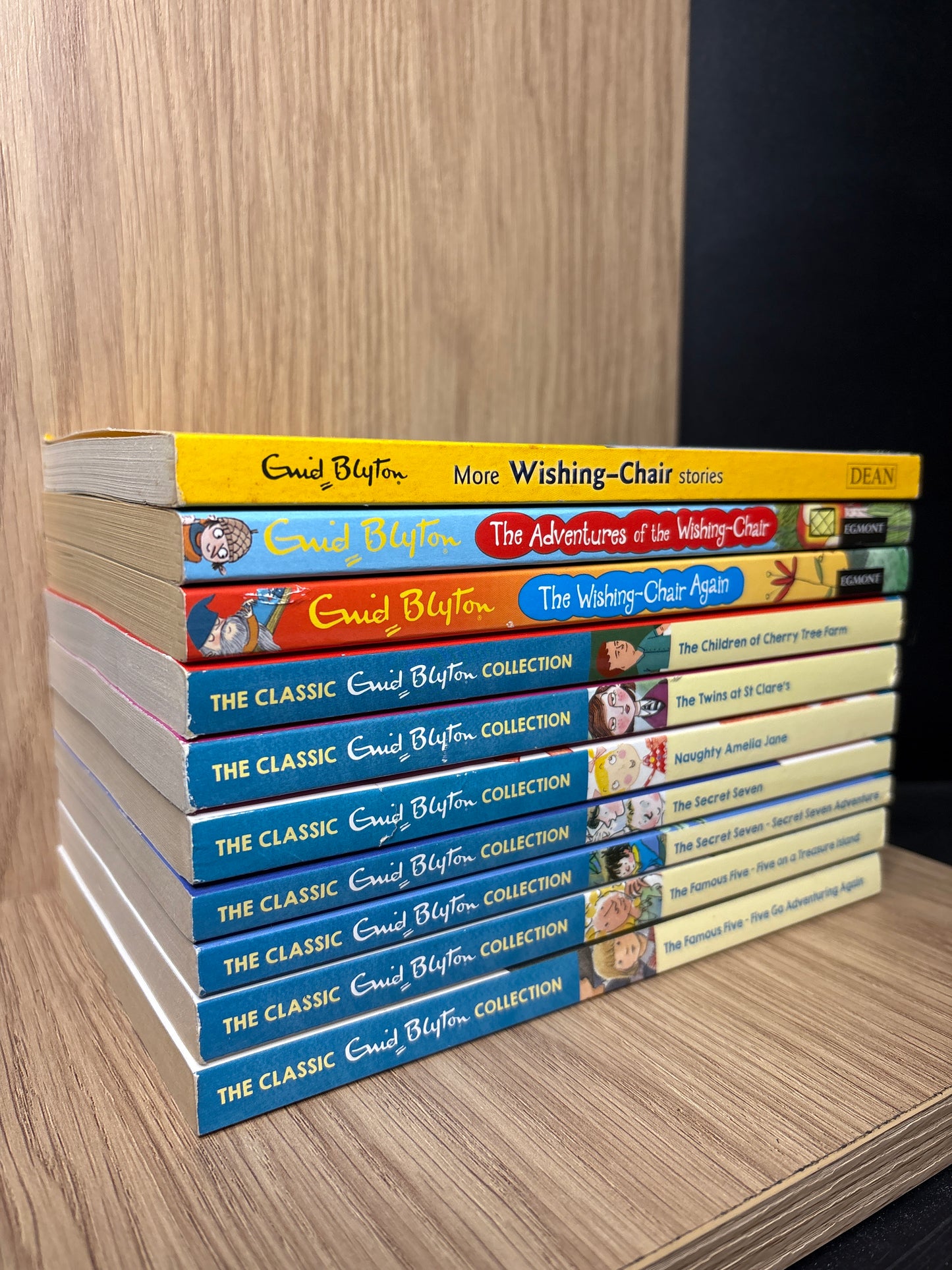 BLYTON, Enid Assorted Titles Bundle of 10 (Min. fair condition)
