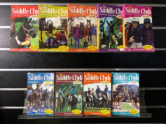 BRYANT, Bonnie - Bundle of 9 - Selected Standalone Titles in 'Saddle Club' Series (Min. good condition)