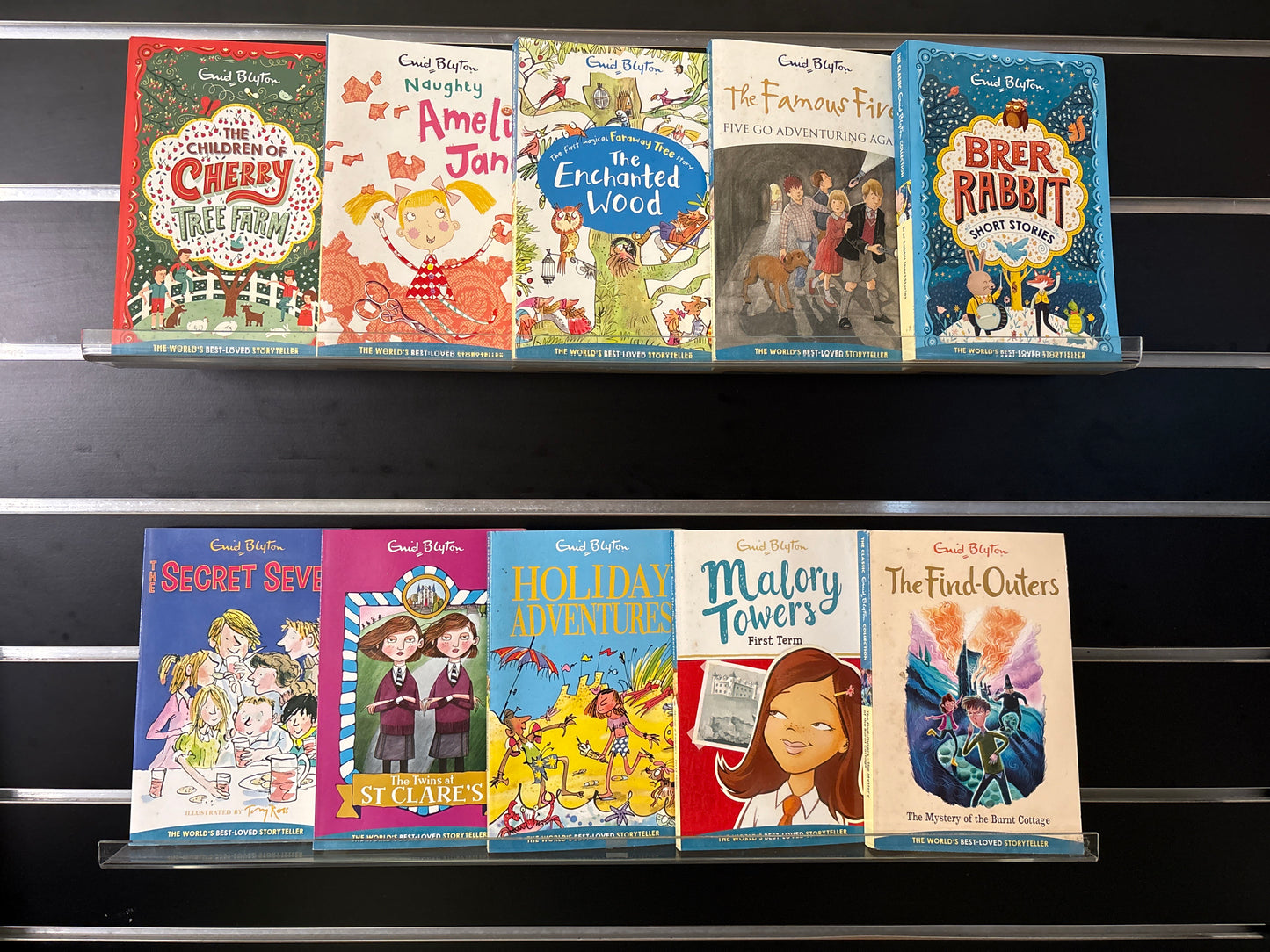 BLYTON, Enid - Bundle of 10 Assorted Classic Collection Titles (Min. Fair condition)