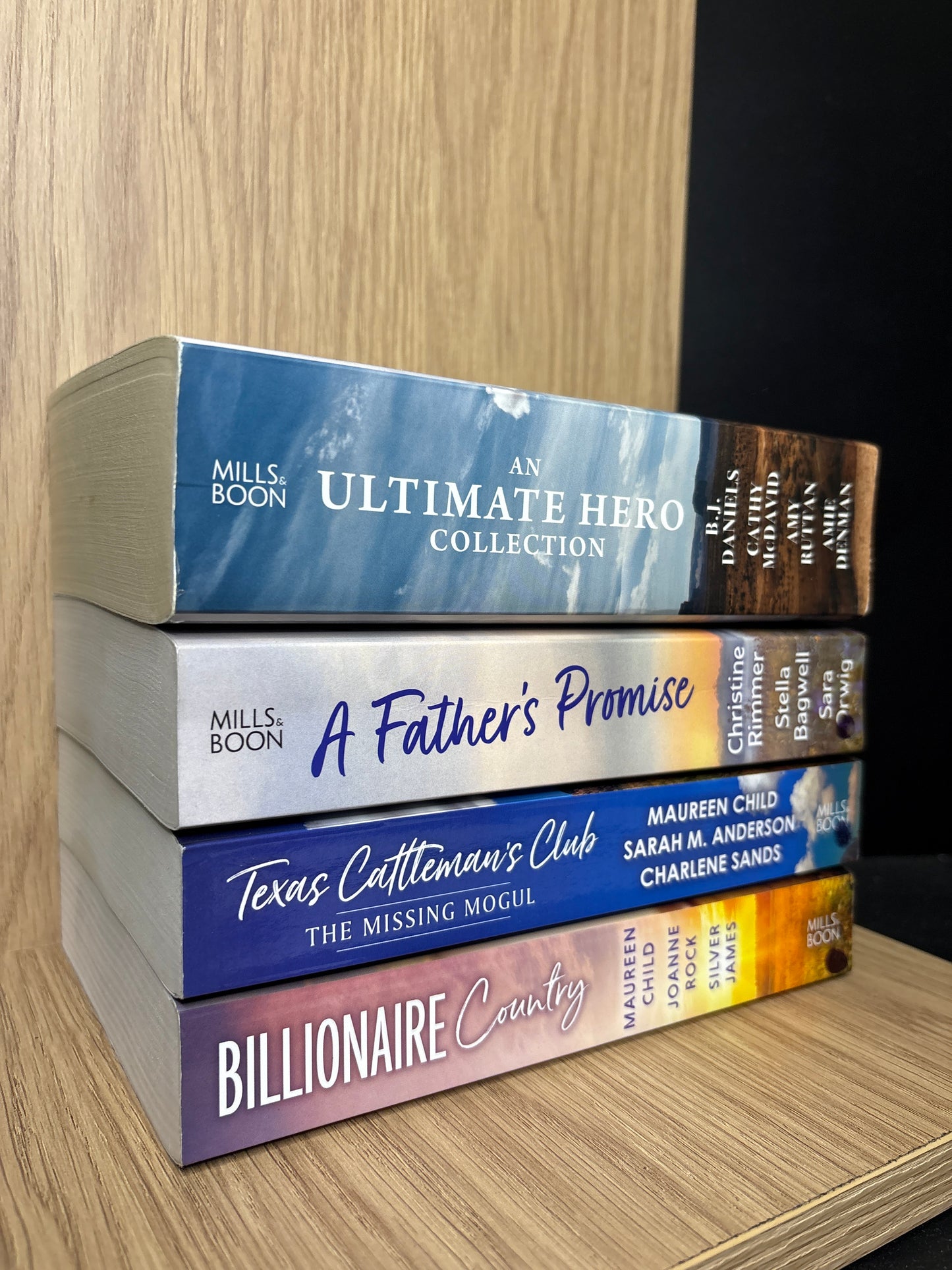 MILLS + BOON American Romance 3,4-in-1 Assorted Titles Bundle of 4 (min. good condition)