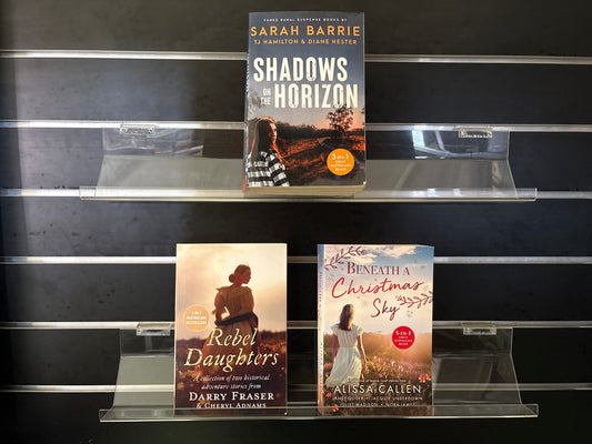 Aust'n Fiction 3-in-1 - Bundle of 3 - Each item: 3-In-1 Standalone Australian Fiction Titles (Min. good condition)