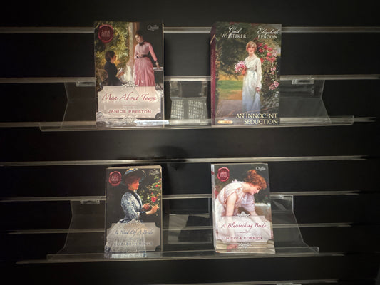 QUILLS Historical Romance - Bundle of 4: two titles in one book (Min. good condition)