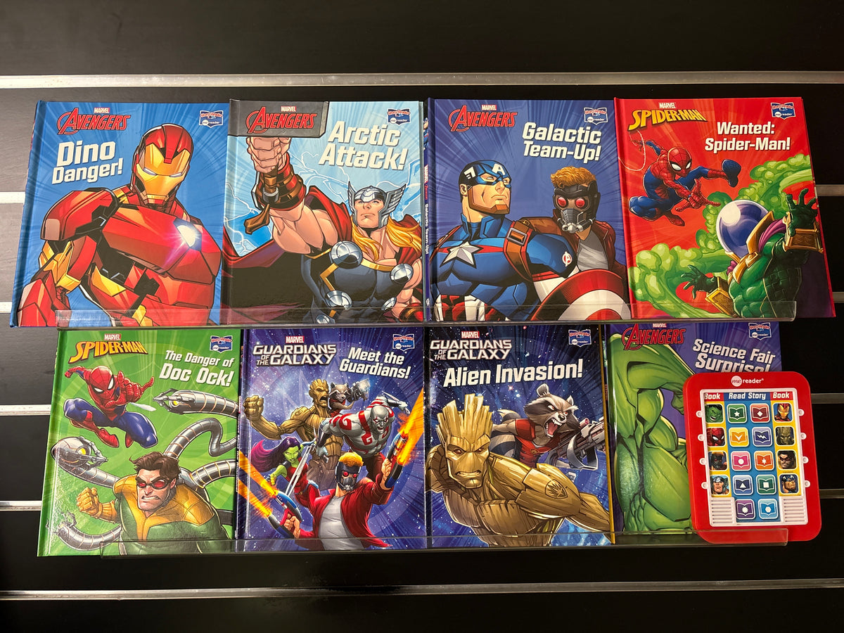MARVEL AVENGERS Story Reader Bundle of 8 (Min. good condition)