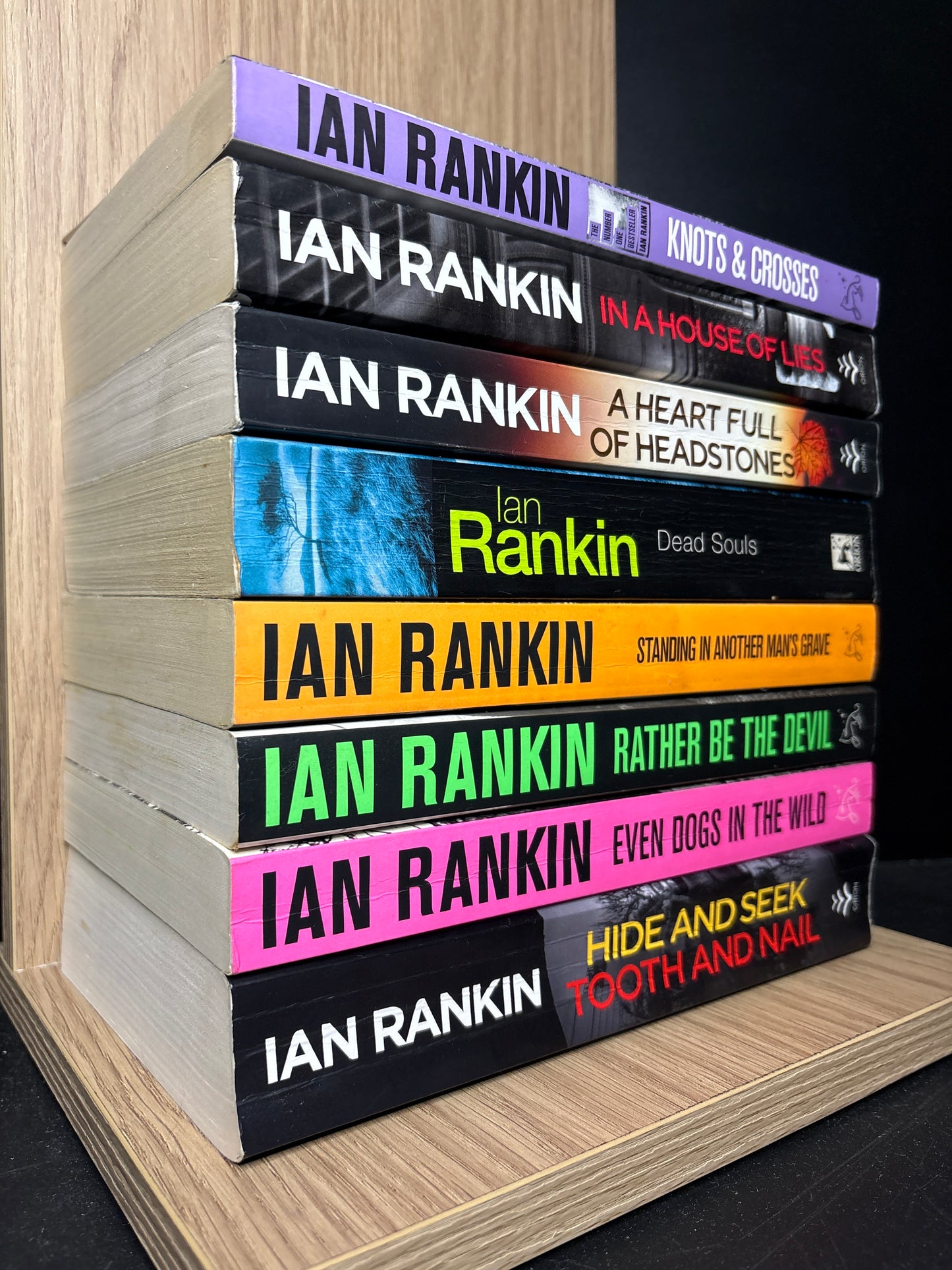 RANKIN, Ian 'John Rebus' Assorted Titles Bundle of 8 (Min. good condition)